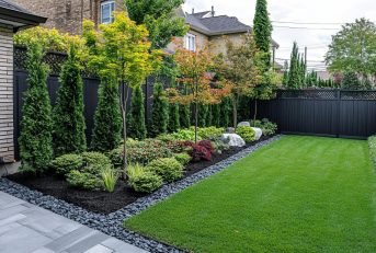 Gartenanlage mit Bepflanzung (L)